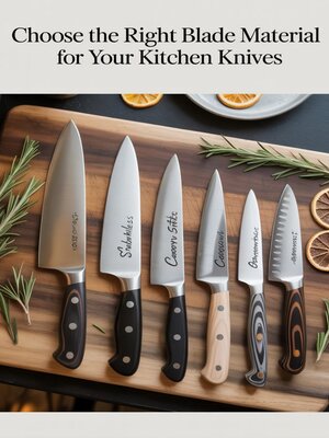 cover image of Choose the Right Blade Material For Your Kitchen Knives